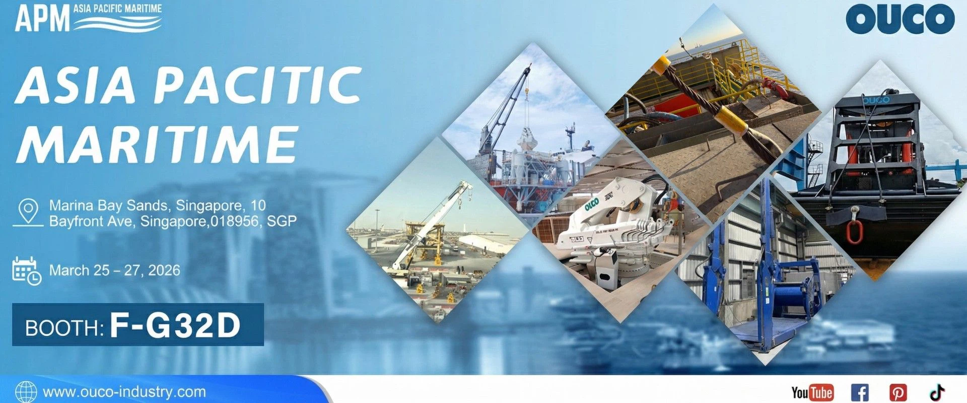 OUCO will participate in Marintec China 2025 in Shanghai